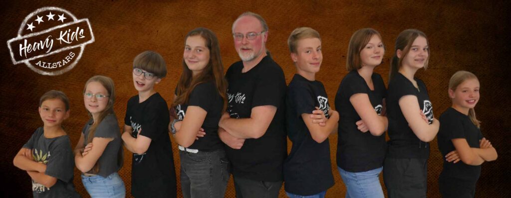 Die Schülerband „Heavy Kids Allstars“ aus Oelsnitz/Vogtl.