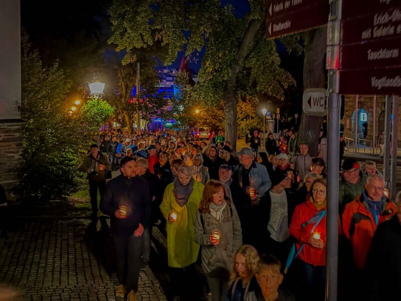 Die Nacht der Kerzen 2025. Foto: M. Reißmann